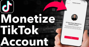 Monetize TikTok Account