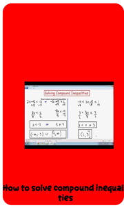 How to solve compound inequalities